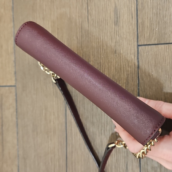 Kate Spade Burgundy Crossbody Bag - Like New - Picture 11 of 13